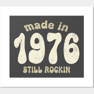 Made in 1976 still rocking vintage numbers Posters and Art